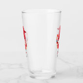 Weihnachts-Gnome halten eine Candy Cane Glas (Rechts)