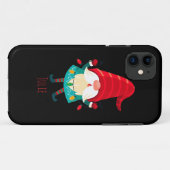 Weihnachts Gnome Holding Weihnachtsleuchten Case-Mate iPhone Hülle (Rückseite (Horizontal))
