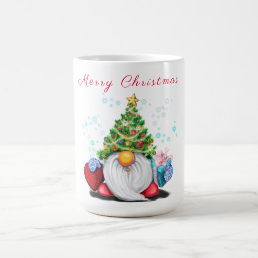 Weihnachts-Gnome-Kaffee-Tasse Kaffeetasse (Mittel)