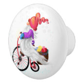 Weihnachts-Gnome-Keramik Keramikknauf (Rechts)