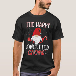 Weihnachts-Gnome-Kostümpassfamilie T-Shirt