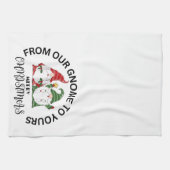 Weihnachts Gnome Küche Teetuch Geschirrtuch (Horizontal)