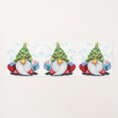 Weihnachts-Gnome mit Geschenk Yoga Mat Yogamatte (Rückseite (Horizontal))