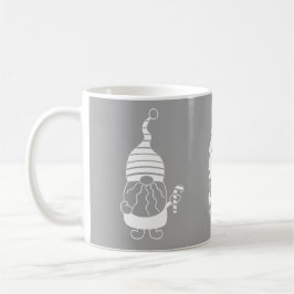 Weihnachts Gnome moderne Skandi Dekoration Kaffeetasse