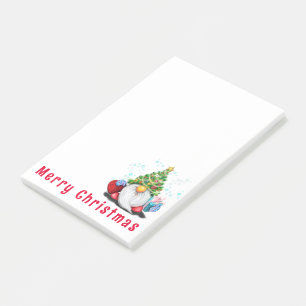 Weihnachts-Gnome-Post-it®-Notizen Post-it Klebezettel