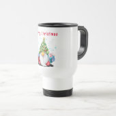 Weihnachts-Gnome-Reise-Mug-Geschenk Reisebecher (VorderseiteRechts)