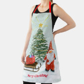 Weihnachts-Gnome-Schürze Groß Schürze (InSitu)