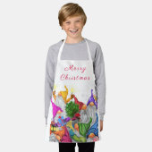 Weihnachts-Gnome-Schürze Schürze (Getragen)