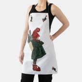 Weihnachts-Gnome-Schürze | Überlaufbuchung Schürze (InSitu)