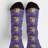 Weihnachts-Gnome-Socken Socken (Oben)