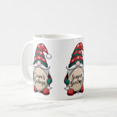 Weihnachts-Gnome-Tasse der Jahreszeit Kaffeetasse (Vorderseite Links)