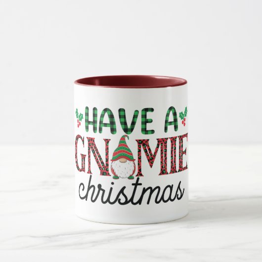 Weihnachts-Gnome-Tasse Tasse (Zentrum)