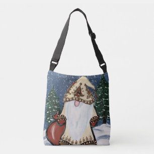 WEIHNACHTS-GNOME TRAGETASCHEN MIT LANGEN TRÄGERN