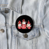 Weihnachts-Gnome und heiße Kakao Button (Beispiel)
