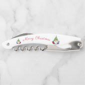 Weihnachts-Gnome-Waiter-Schraube Kellnermesser (Rückseite)