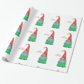 Weihnachts-Gnome-Wrapping Geschenkpapier (Ungerollt)