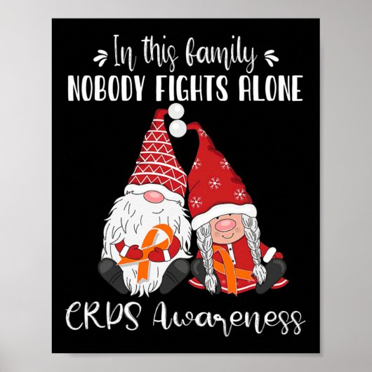 Weihnachts-Gnomes-Crps-Bewusstsein Poster (Vorne)