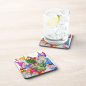 Weihnachts-Gnomes Getränke Coaster Geschenk Getränkeuntersetzer (Rechte Seite)