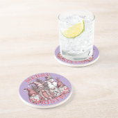 Weihnachts-Gnomes-Untersetzer Getränkeuntersetzer (Seite)