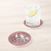 Weihnachts-Gnomes-Untersetzer Getränkeuntersetzer (Seite)