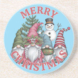 Weihnachts-Gnomes-Untersetzer Getränkeuntersetzer