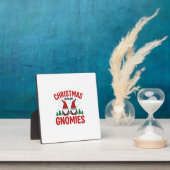 Weihnachts-Gnomies-Feiertags-Gnom-Design Fotoplatte (InSitu)