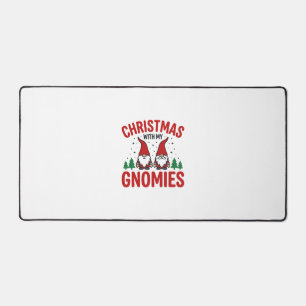Weihnachts-Gnomies-Feiertags-Gnom-Design Schreibtischunterlage