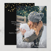 Weihnachts-Gold-Confetti-Overlay-FOTO (Vorne/Hinten)