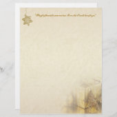 Weihnachts-Gold-Geschenkboxen (Vorne/Hinten)