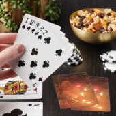Weihnachts-Gold-Glocken und Multifunktionskarten Spielkarten (In Situ)