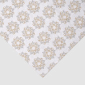 Weihnachts-Gold-Silber-Muster - Kalligrafie Seidenpapier (Detail)