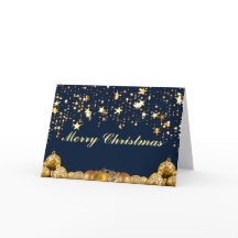 Weihnachts-Gold-Stars, Bausteine, Baum und Botscha