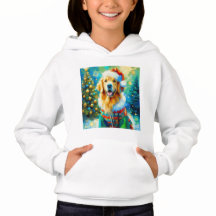 Weihnachts-Golden Retriever