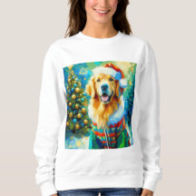 Weihnachts-Golden Retriever