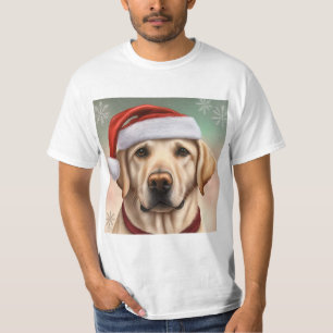 Weihnachts-goldenes Labrador , Hundeliebhaber Gesc T-Shirt
