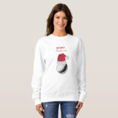 Weihnachts Golf Ball Sport Festival Sweatshirt (Vorne ganz)