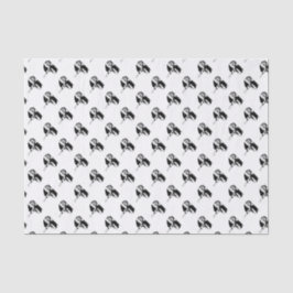 Weihnachts Golf Ball und Club Seidenpapier