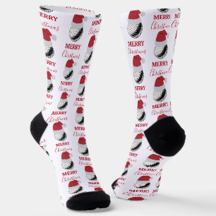 Weihnachts-Golfball-Sportfest Socken