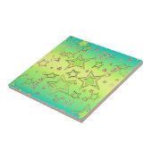 Weihnachts-Gradienten-Glitzer glänzen Konfetti-Ste Fliese (Seite)