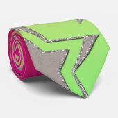 Weihnachts-Gradienten-Glitzer glänzen Konfetti-Ste Krawatte (Gerollt)