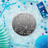 Weihnachts-Gradienten-Glitzer glänzen Konfetti-Ste Pappteller (Party)