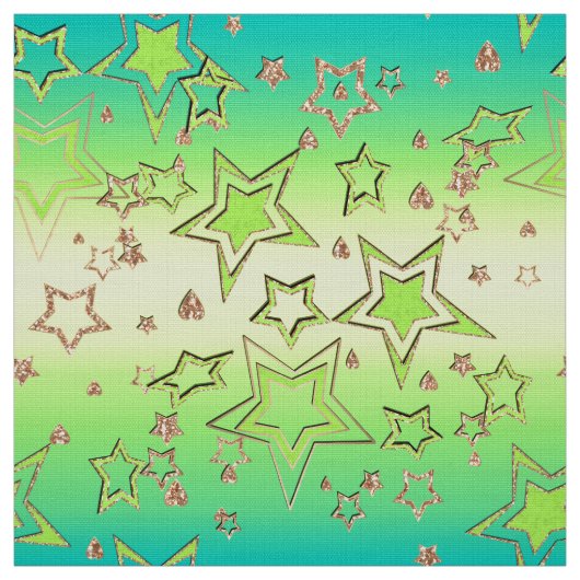 Weihnachts-Gradienten-Glitzer glänzen Konfetti-Ste Stoff (Muster)