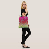 Weihnachts-Gradienten-Glitzer glänzen Konfetti-Ste Tasche (Am Model)
