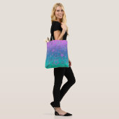 Weihnachts-Gradienten-Glitzer glänzen Konfetti-Ste Tasche (Am Model)