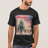 Weihnachts-Grafik-T - Shirt (Vorderseite)