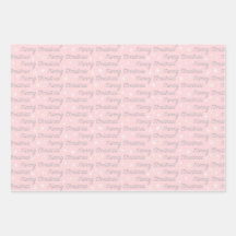 Weihnachts grau weiß pink silber schlicht elegant