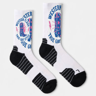 Weihnachts-Grit-Style-Festive-Athletic-Crew-Socken Socken