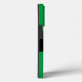 Weihnachts-Grün Banded Jingle Bells Text Case-Mate iPhone Hülle (Rückseite / Rechts)