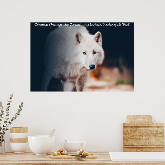 Weihnachts-Gründerführer des Pakets Poster (Küche)