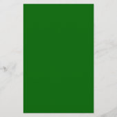 Weihnachts Grüne Farbe Briefpapier (Rückseite)
